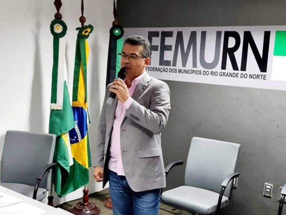 O agora ex-presidente da Femurn Luciano Santos - Foto: Stênio Dantas / Femurn