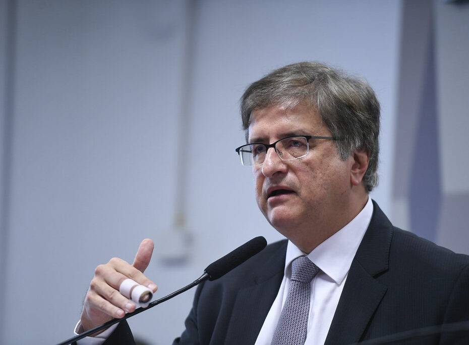 Subprocurador Paulo Gonet, candidato à Procuradoria-Geral da República, em sabatina no Senado - Foto: Edilson Rodriuges / Senado