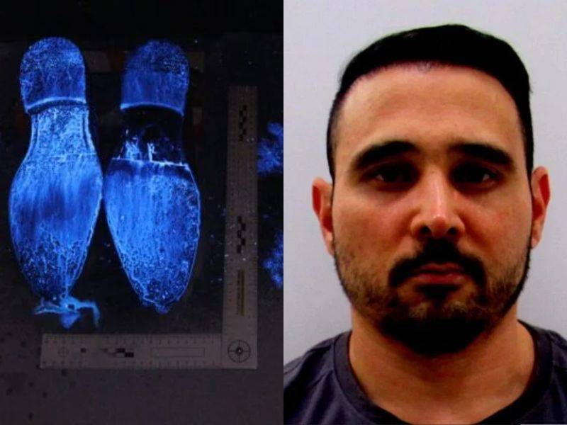 PEGADA DO SUSPEITO DE MATAR A PSICÓLOGA EM ASSÚ