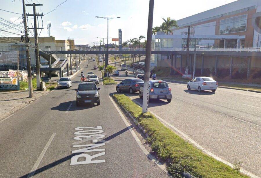 Avenida João Medeiros Filho, na Zona Norte de Natal - Foto: Google Maps / Reprodução