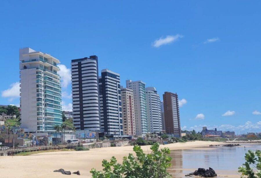 Praia de Areia Preta, na Zona Leste de Natal - Foto: Semurb / Reprodução