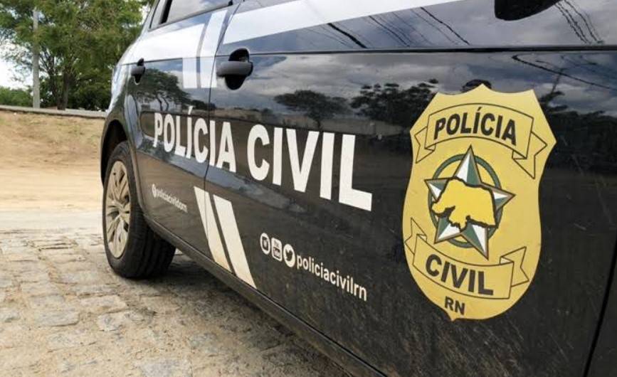 Ele foi preso policiais civis da 40ª Delegacia de Polícia (DP) de Governador Dix-Sept Rosado. Foto: PC/ASSECOM
