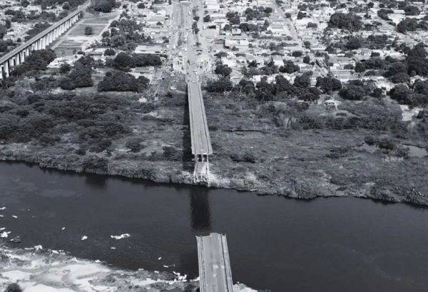 Ao todo, a obra tem valor estimado em R$ 171,9 milhões e o prazo para a reconstrução da estrutura vai até o dia 22 de dezembro de 2025, um ano após a queda da ponte. Foto: Prefeitura de Estreito