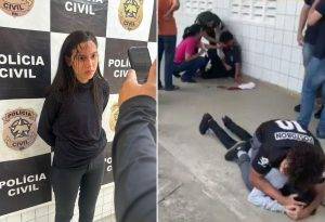 Estudante Lyedja Yasmin Silva Santos, de 19 anos, virou ré por tentativa de homicídio - Foto: Reprodução