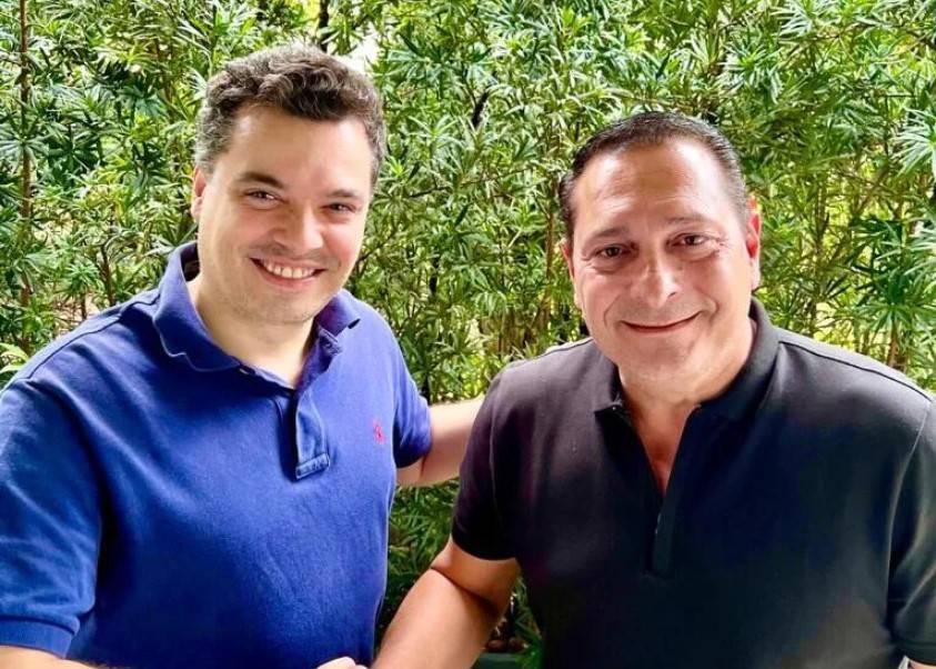 Walter Alves e Ezequiel Ferreira. Foto: Divulgação