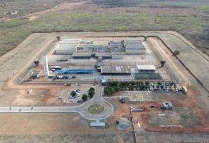 Construção da muralha na Penitenciária de Mossoró (RN) deveria ter começado ainda em 2024, segundo anúncio do Ministério da Justiça • Divulgação/Senappe