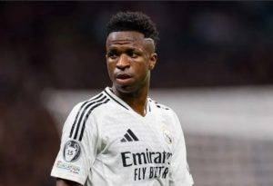 Vini Jr, atacante do Real Madrid, é alvo de racismo antes de jogo da Champions • Divulgação/Real Madrid