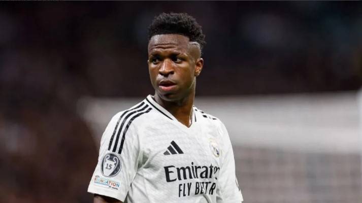 Vini Jr, atacante do Real Madrid, é alvo de racismo antes de jogo da Champions • Divulgação/Real Madrid