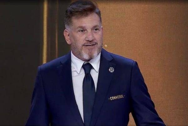 Alejandro Domínguez, presidente da CONMEBOL • Reprodução/CONMEBOL Libertadores
