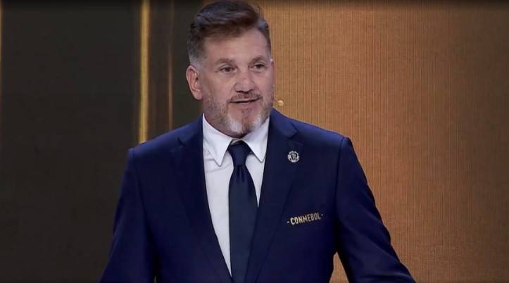 Alejandro Domínguez, presidente da CONMEBOL • Reprodução/CONMEBOL Libertadores