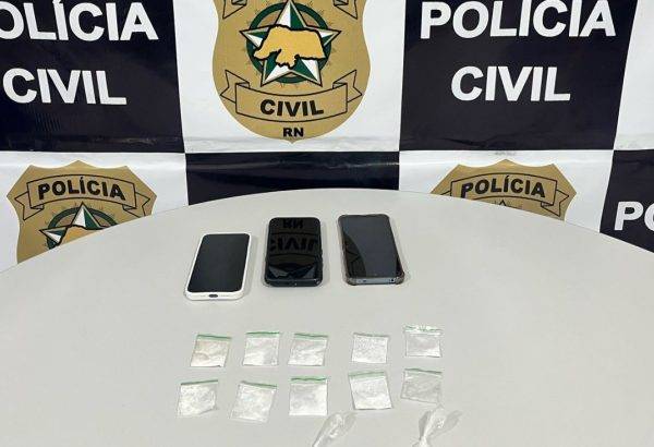 Droga apreendida durante operação da Polícia em Ceará-Mirim, na Grande Natal - Foto: Reprodução