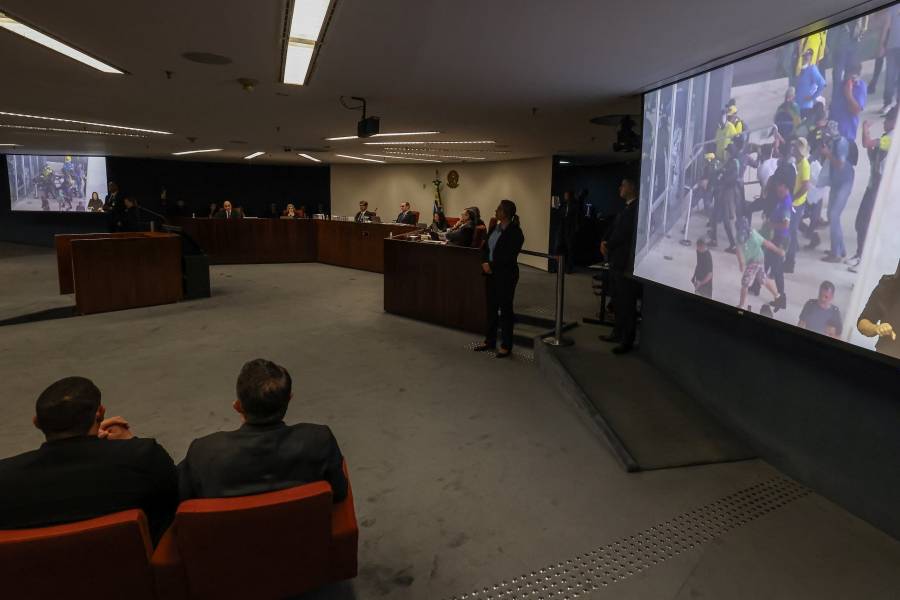 Julgamento na Primeira Turma do STF sobre tentativa de golpe de estado - Foto: Antonio Augusto / STF