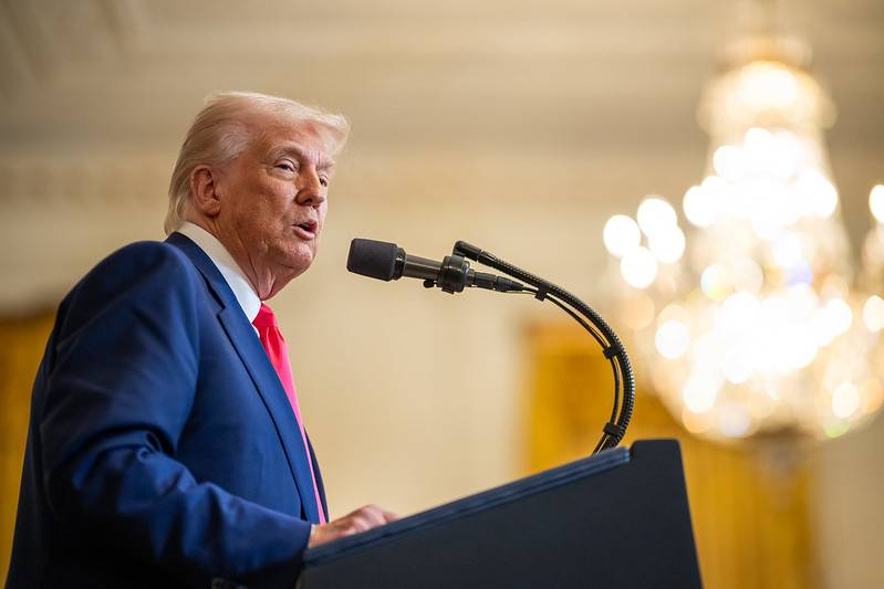 residente dos Estados Unidos, Donald Trump. Foto: The White House/ Flickr