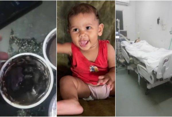 Bebê morreu e mulher está internada após consumo de açaí supostamente envenenado - Foto: Reprodução