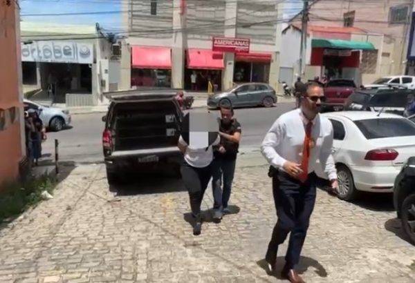 A prisão foi realizada no bairro Massaranduba. Foto: Polícia Civil