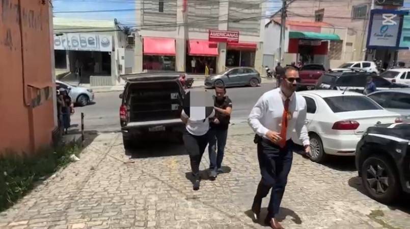 A prisão foi realizada no bairro Massaranduba. Foto: Polícia Civil
