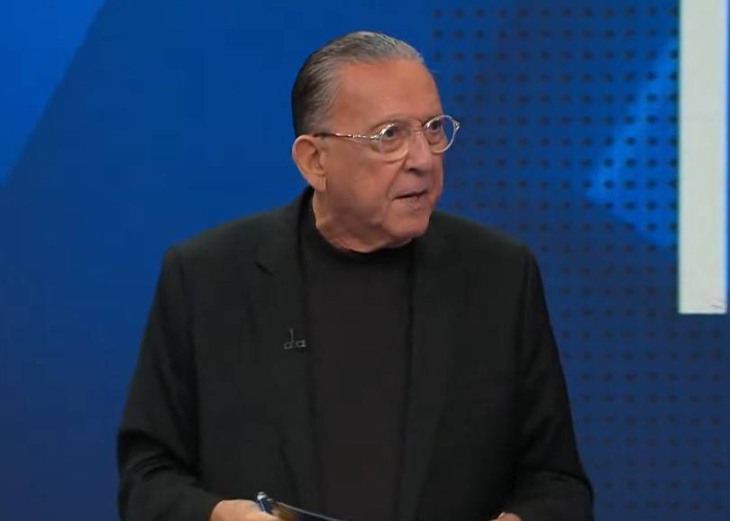 Narrador Galvão Bueno, apresentador da Band - Foto: TV Band / Reprodução