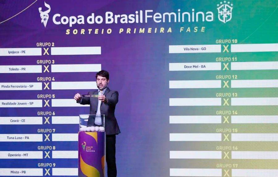 Copa do Brasil teve os confrontos e mandos de capo da primeira fase sorteados nesta sexta-feira (9). Foto: Rafael Ribeiro/ CBF