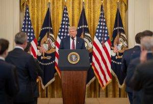 Presidente dos Estados Unidos, Donald Trump. Foto: Official White House Photo by Daniel Torok