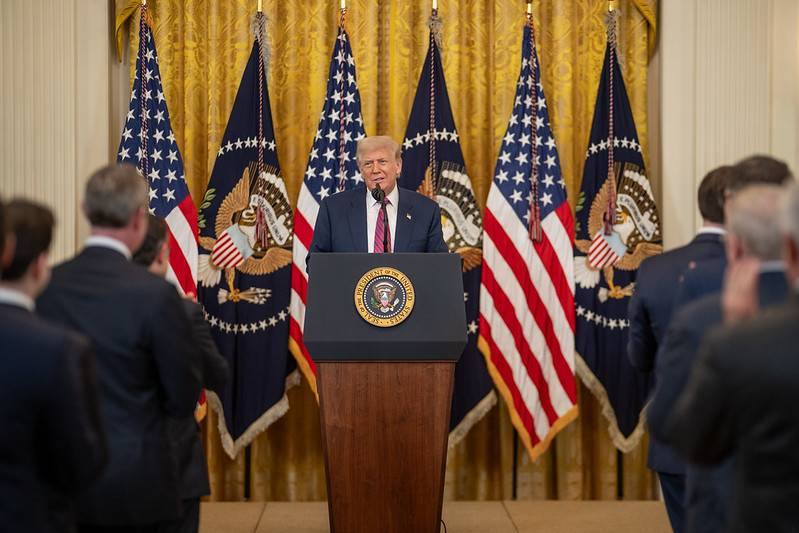 Presidente dos Estados Unidos, Donald Trump. Foto: Official White House Photo by Daniel Torok