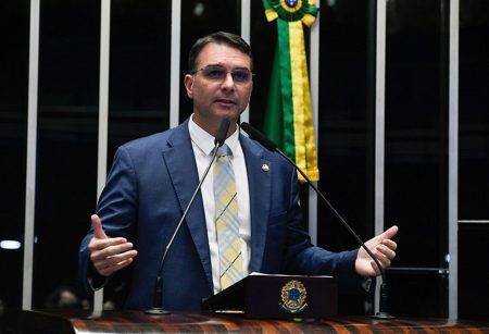 Senador Flávio Bolsonaro (PL-RJ). Foto: Jefferson Rudy/Agência Senado